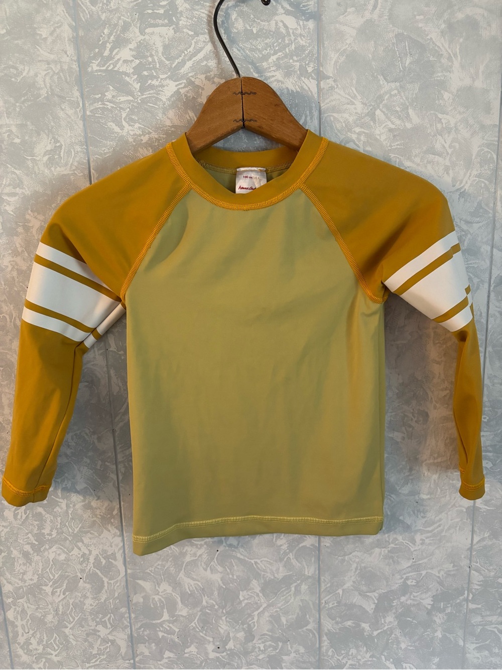 Hanna Andersson Yellow Rash Guard Swim